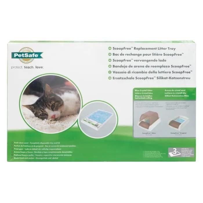 Scoopfree Litire De Rechange Blue Cristal - Lot De 3 - 2
