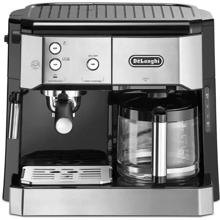 De'Longhi BCO421.S - Machine � caf� avec machine � filtre et buse vapeur 'C...