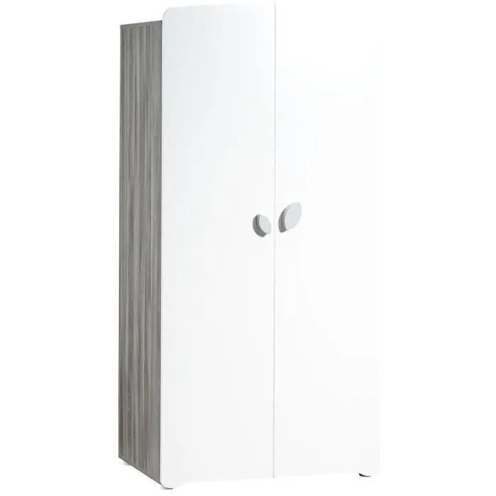 Armoire Chambre Bb 2 Portes Leaf - 2