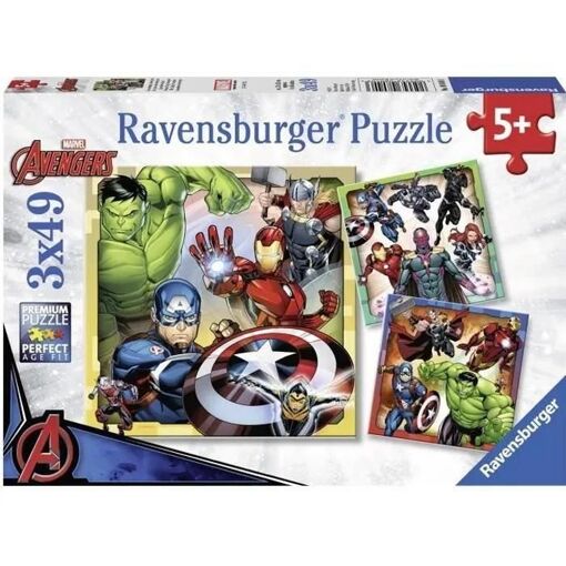Puzzle Puzzles 3x49 P - Les Puissants Avengers / Marvel