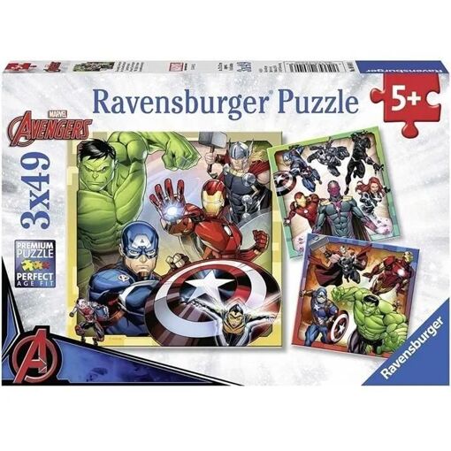 Puzzle Puzzles 3x49 P - Les Puissants Avengers / Marvel - 2