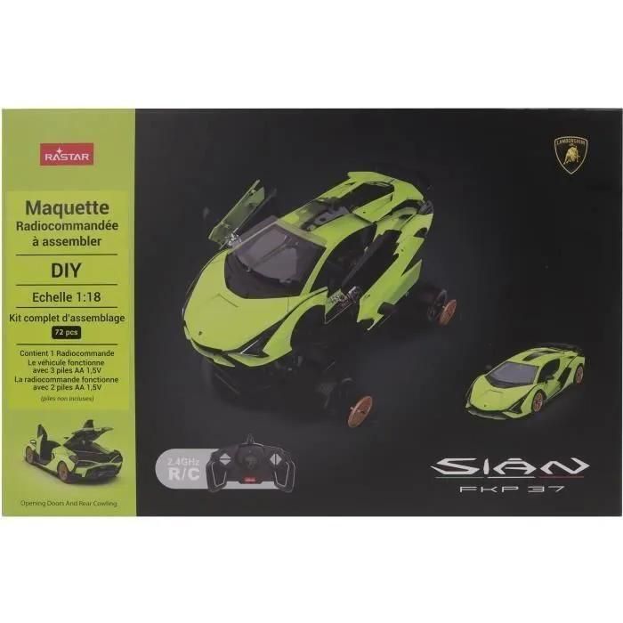 Voiture Radiocommande Turbo Challenge Lamborghini Sian  Construire - 2