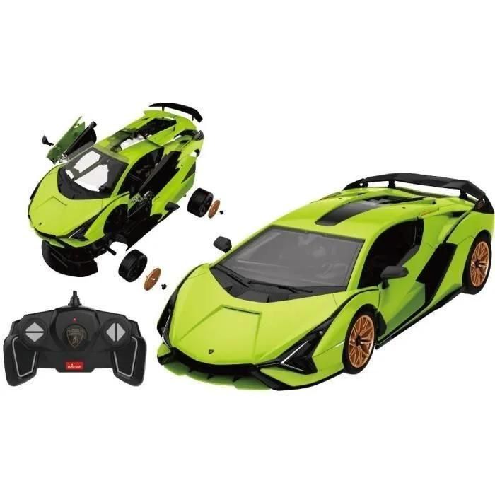 Voiture Radiocommande Turbo Challenge Lamborghini Sian  Construire - 4
