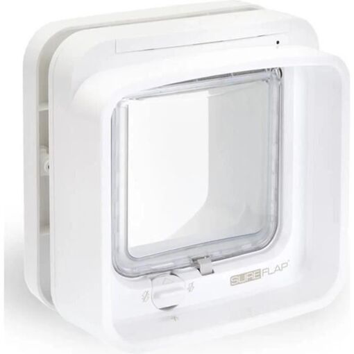 Chati�re Dualscan Blanc Chat - Sureflap