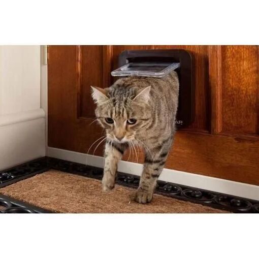 Chati�re Dualscan Blanc Chat - Sureflap - 4