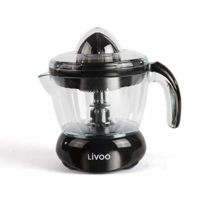 Livoo DOD131N - Presse-agrumes - 0.7 litre - 25 Watt - noir - 2