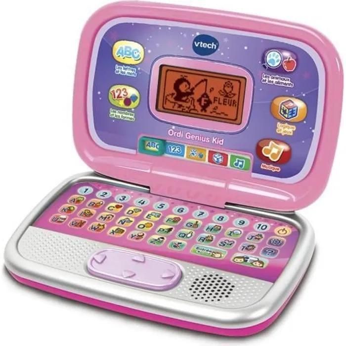 Jouets Electroniques Educatifs Ordi Genius Kid Rose