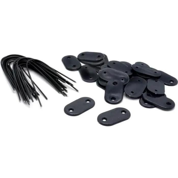 Set de fixations - Couleur Anthracite