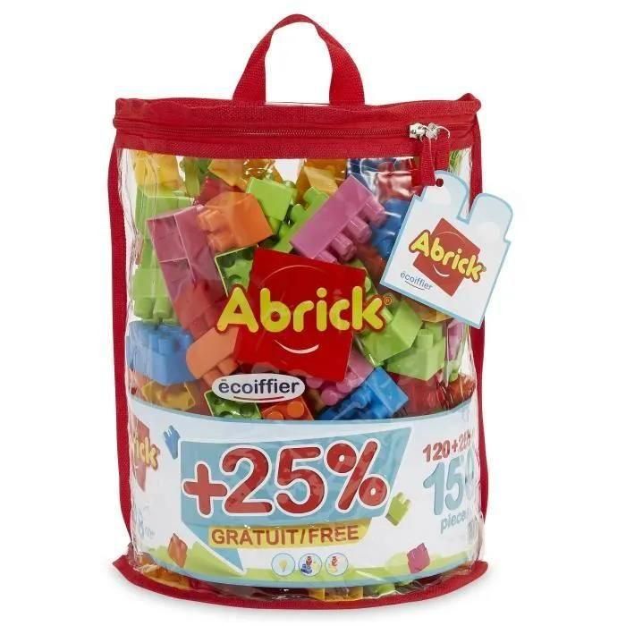 Ecoiffier Sac Promo 150 Pi�ces - Abrick - 2