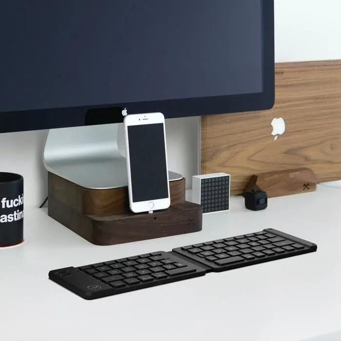 Mobility Lab - Clavier - pliable - sans fil - Bluetooth 5.0 - AZERTY - noir... - 3
