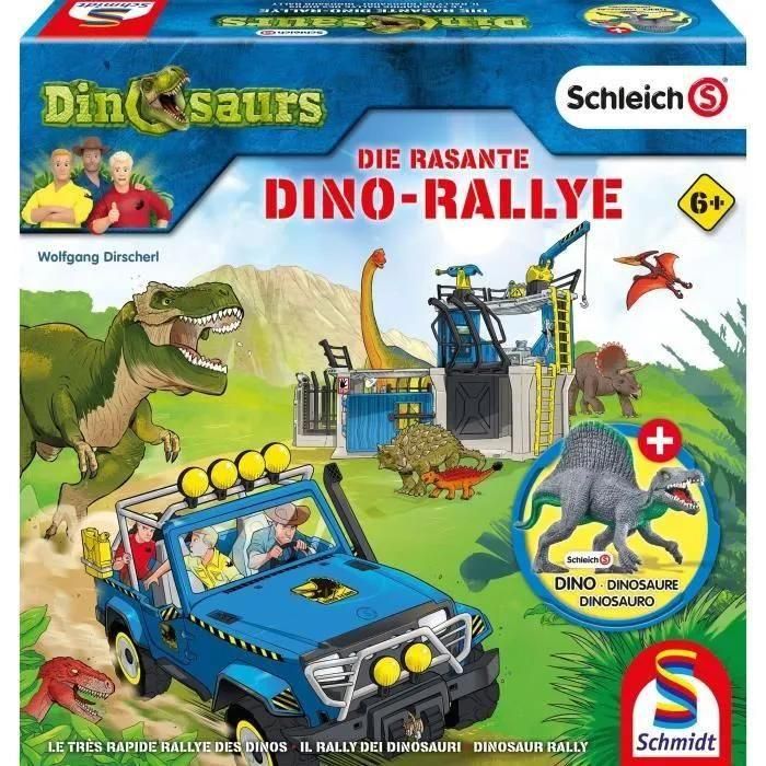 Jeux De Soci�t� Dino-Rallye -Schleich