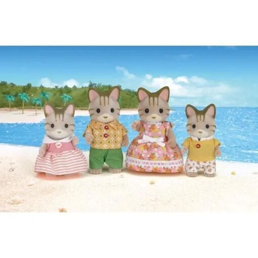 5180 Sylvanian Families Famille Chat Tigre