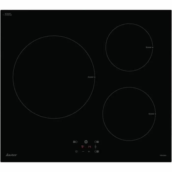 Sauter SI934B Table de cuisson � induction Noir - 3 foyers - 2