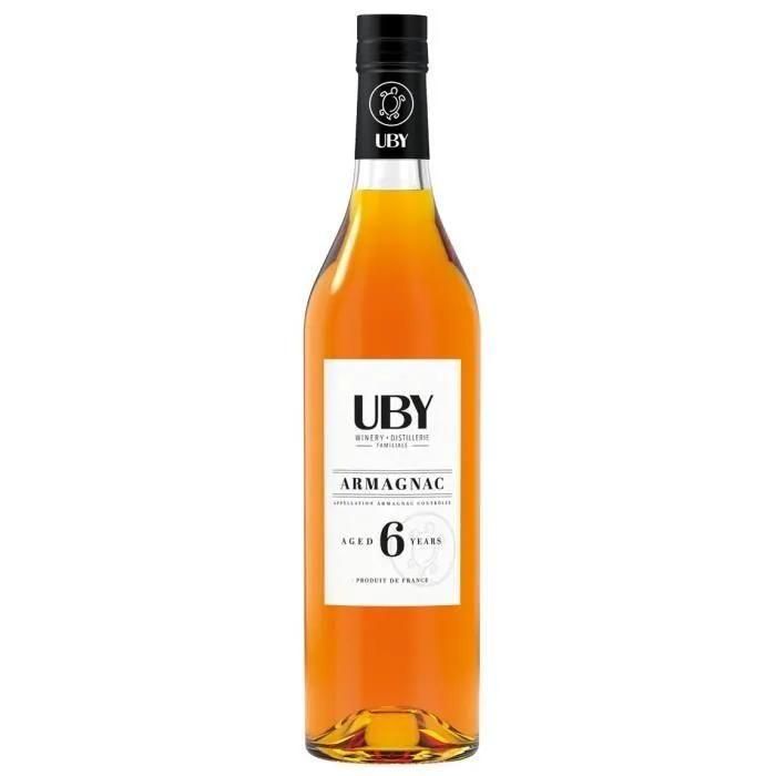 Uby - Armagnac Authentique - 6 Ans - 70cl