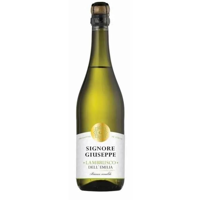 Signore Giuseppe Lambrusco Bianco 75cl