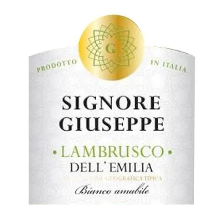 Signore Giuseppe Lambrusco Bianco 75cl - 2