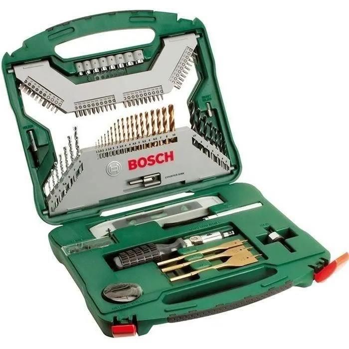Bosch Coffret X-Line Titane 100 Pieces