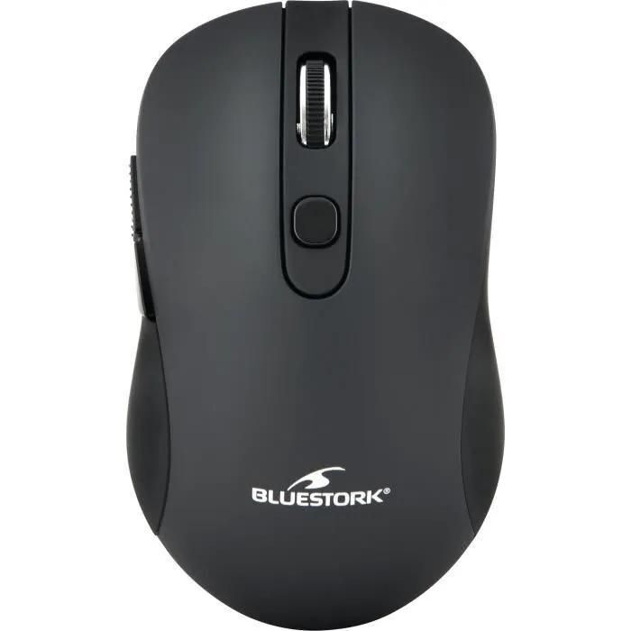 BLUESTORK Comfort Mouse - Souris - optique - 6 boutons - sans fil - 2.4 GHz...
