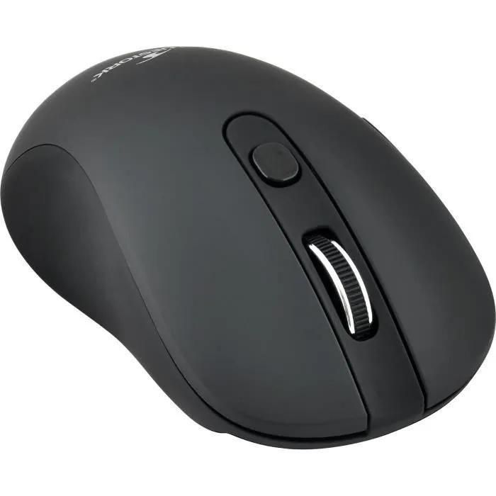 BLUESTORK Comfort Mouse - Souris - optique - 6 boutons - sans fil - 2.4 GHz... - 2