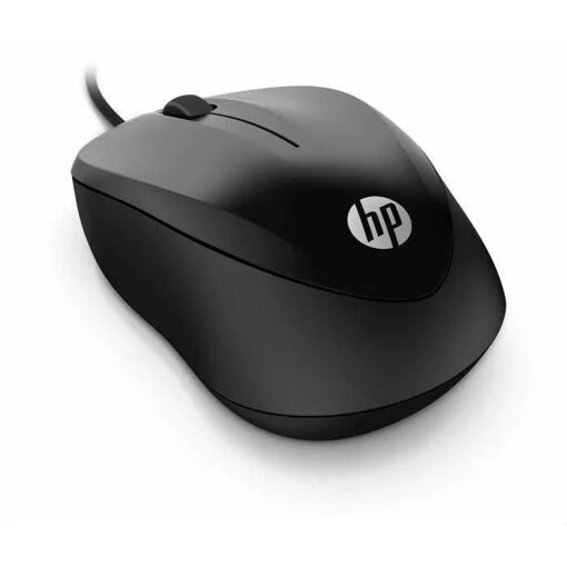 HP 1000 - Souris - droitiers et gauchers - filaire - USB - noir - pour Pavi... - 4