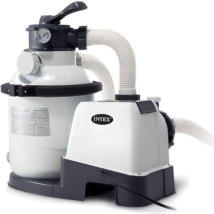 INTEX Filtre a sable 4 m/h - Pour Piscine jusqu'a 24 m