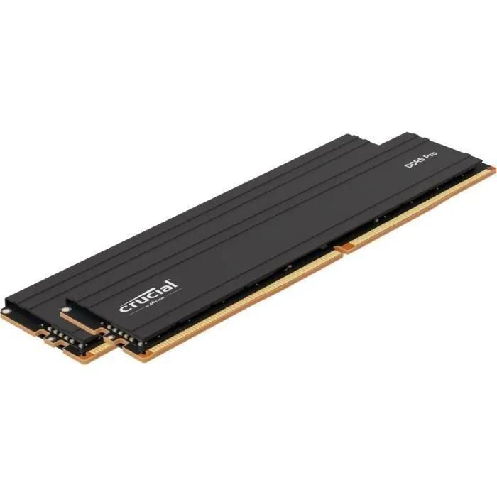 Crucial - DDR5 - kit - 32 Go: 2 x 16 Go - DIMM 288 broches - 5600 MHz / PC5... - 2