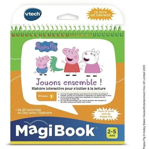 Vtech Magibook - Peppa Pig, Jouons Ensemble ! - 2