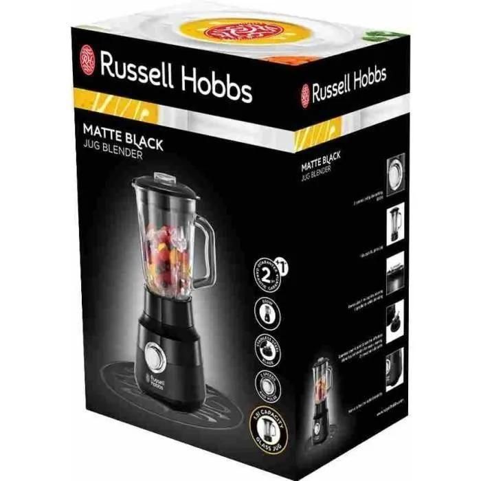 Russell Hobbs 24722-56 - Bol mixeur blender - 1.5 litres - 650 Watt - noir ... - 2