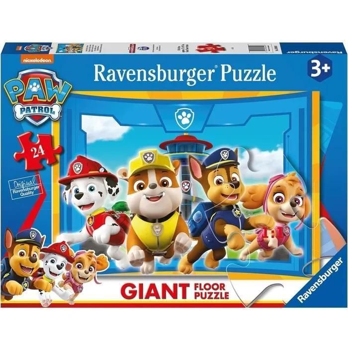 Puzzle G�ant De Sol - Pat Patrouille - 24 Pi�ces