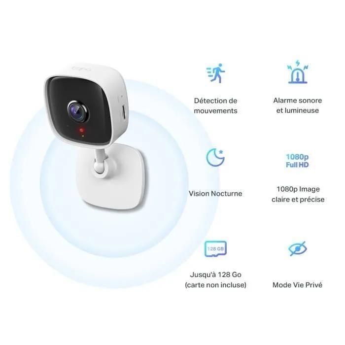 Cam�ra de s�curit� Tp-Link Tapo C100 Wifi - 2