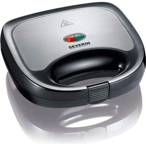 SEVERIN SA 2969 - Croque-monsieur - 600 Watt - noir/inox bross�