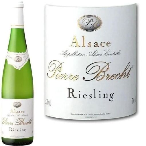 Pierre Brecht Riesling - Vin Blanc D'alsace - 3