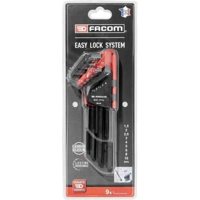 FACOM Jeu de 9 cles males longues - 2