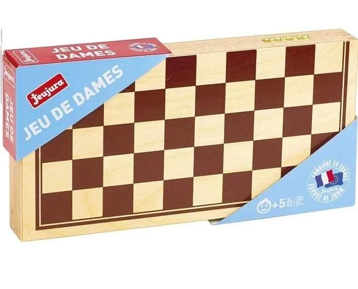 Jeu De Societe Jeu De Dames - Coffret Pliant - 3
