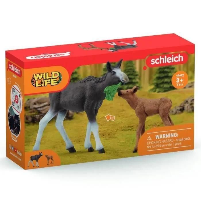 Wild Life lan Femelle Avec Veau - 3