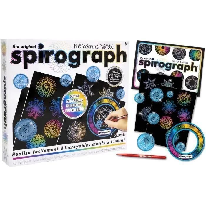 Spirograph Coffret Multicolore Et Paillete