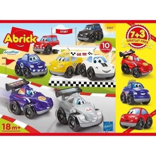 Abrick Coffret 10 V�hicules Fast Car