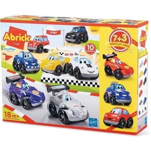 Abrick Coffret 10 V�hicules Fast Car - 2