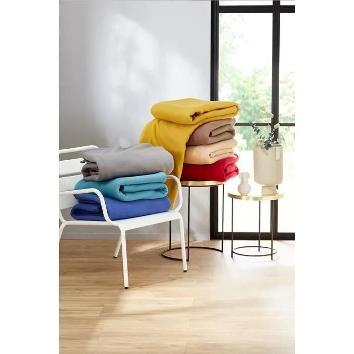 Poleco Couverture Polaire Chocolat 220 - 2