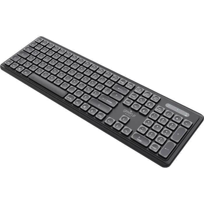 Clavier sans fil GREEN_E Wireless eco USB-A Noir