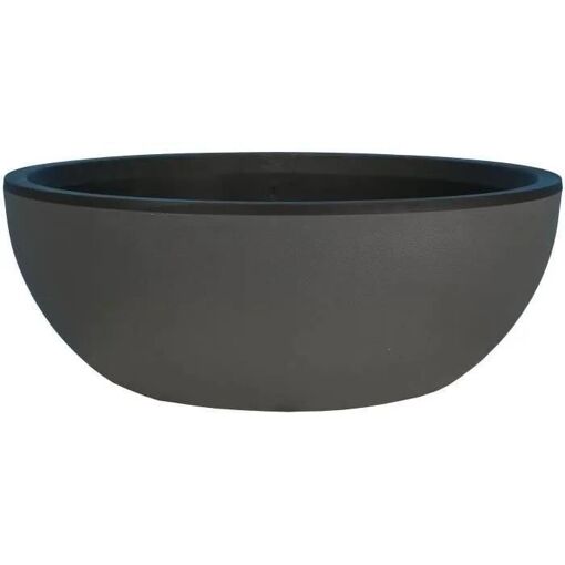 Riviera - Coupe Pot De Fleurs - Granit D40 - Gris