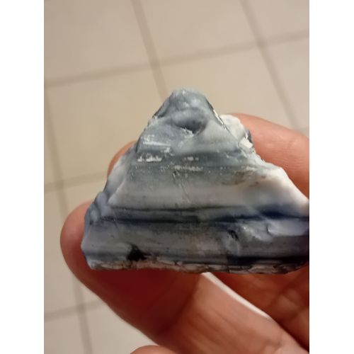 Opale Bleue Australienne 173,65 Ct Pierre Précieuse Naturelle Non Traitée