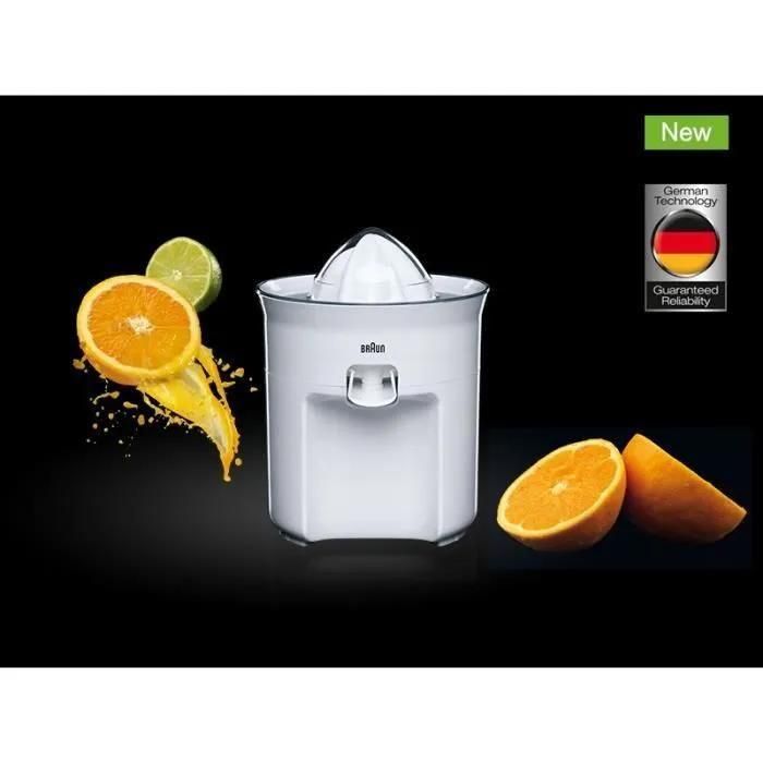 Braun Tribute Collection CJ 3050 - Presse-agrumes - 60 Watt - 4