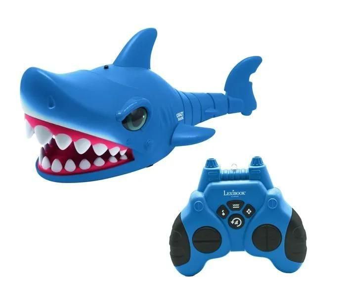 Rc Shark - Crazy Shark T�l�command� Avec Effets Sonores