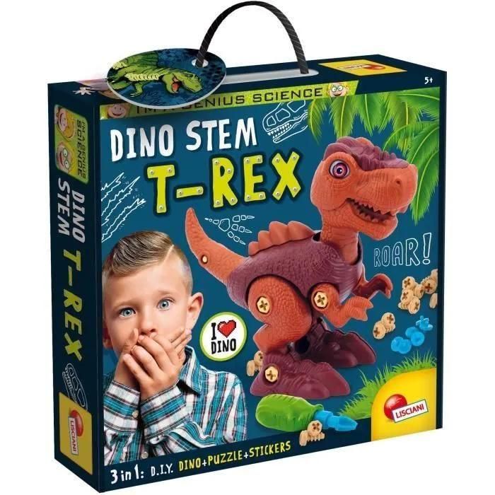 Kit De Construction De Dinosaures Stem - Lisciani Giochi - Arch�o-Ludic - P...
