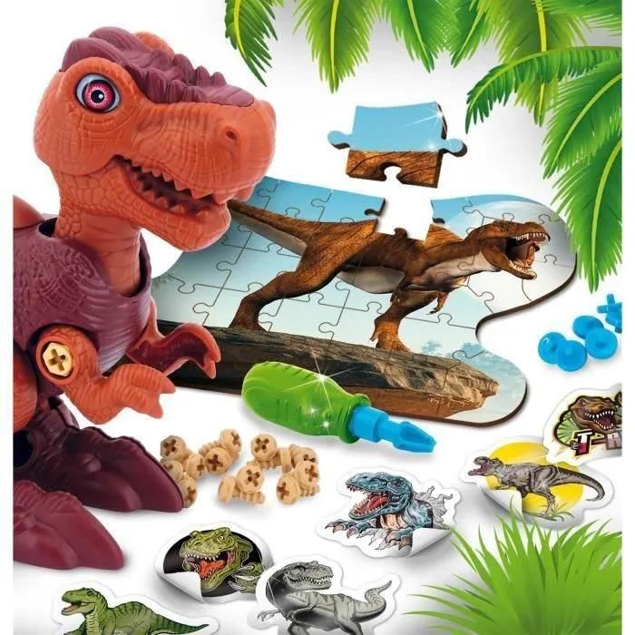 Kit De Construction De Dinosaures Stem - Lisciani Giochi - Arch�o-Ludic - P... - 3