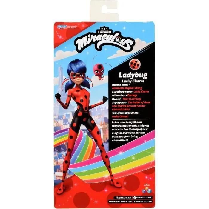 Poup�e Miraculous Ladybug Lucky Charm 26 Cm - 4