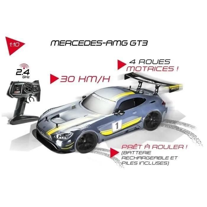 Radio Commande Mercedes Amg Gt3 R/C 1:10 (4rm + Batterie) - 2