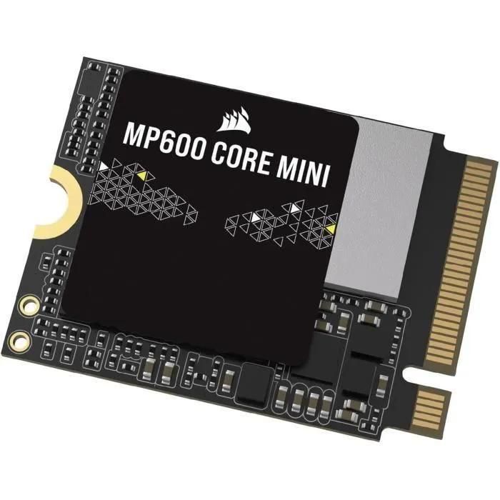 SSD interne - CORSAIR - MP600 Core Mini 1To M.2 NVMe PCIe x4 Gen4 2 SSD - M...