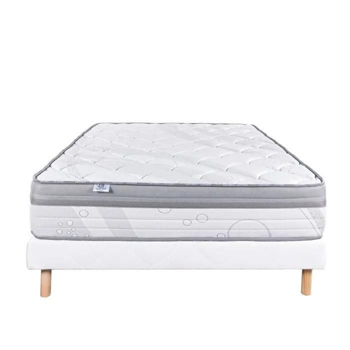 Ensemble Matelas 140x190 Cm, Viscoplus, 26 Cm, Mmoire De Forme, Ferme, Fac...